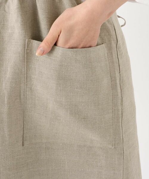 212 KITCHEN STORE / トゥーワントゥーキッチン ストア インテリア・生活雑貨・ホビー・ステーショナリー | リネンショルダーワンピエプロン キナリ | 詳細6