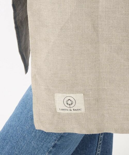 212 KITCHEN STORE / トゥーワントゥーキッチン ストア インテリア・生活雑貨・ホビー・ステーショナリー | リネンショルダーワンピエプロン キナリ | 詳細7