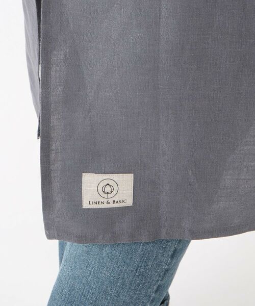 212 KITCHEN STORE / トゥーワントゥーキッチン ストア インテリア・生活雑貨・ホビー・ステーショナリー | リネンショルダーワンピエプロン グレー | 詳細7