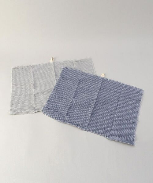 212 KITCHEN STORE / トゥーワントゥーキッチン ストア インテリア・生活雑貨・ホビー・ステーショナリー | シャンブレーディッシュクロス2Pセット GY/NV | 詳細1