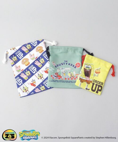 212 KITCHEN STORE / トゥーワントゥーキッチン ストア その他 | 3P巾着 ハンバーガー＜SPONGE BOB スポンジ・ボブ＞ | 詳細3