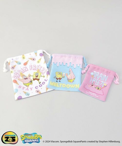 212 KITCHEN STORE / トゥーワントゥーキッチン ストア その他 | 3P巾着 アイス ＜SPONGE BOB スポンジ・ボブ＞ | 詳細3