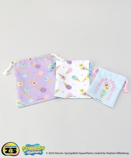 212 KITCHEN STORE / トゥーワントゥーキッチン ストア その他 | 3P巾着 アイス ＜SPONGE BOB スポンジ・ボブ＞ | 詳細4