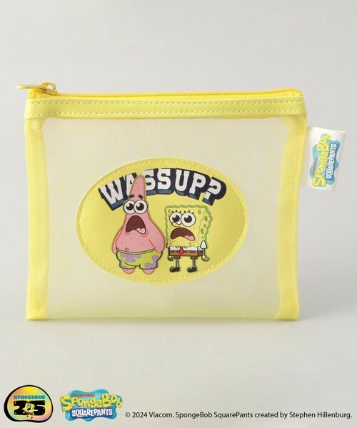 212 KITCHEN STORE / トゥーワントゥーキッチン ストア その他 | メッシュポーチ WASS UP ＜SPONGE BOB スポンジ・ボブ＞ | 詳細1