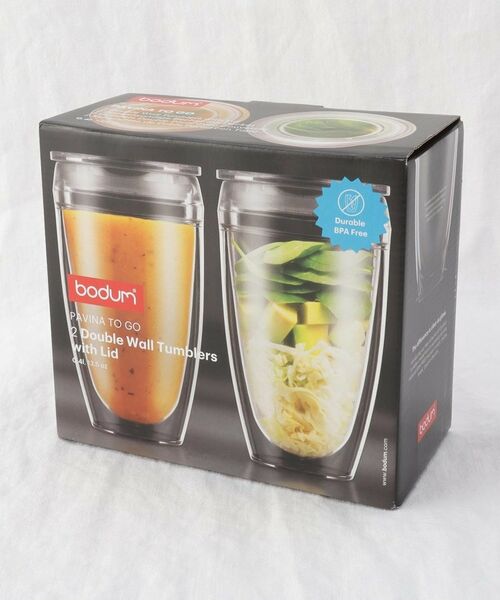 212 KITCHEN STORE / トゥーワントゥーキッチン ストア グラス・マグカップ | パヴィーナトゥゴーダブルウォールタンブラー 400ml(2個セット)＜bodum ボダム＞ | 詳細5