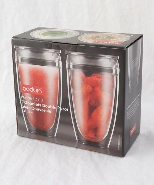 212 KITCHEN STORE / トゥーワントゥーキッチン ストア グラス・マグカップ | パヴィーナトゥゴーダブルウォールタンブラー 400ml(2個セット)＜bodum ボダム＞ | 詳細6