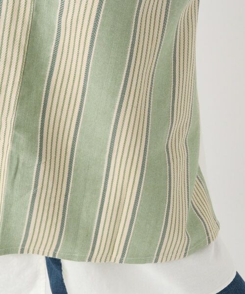 212 KITCHEN STORE / トゥーワントゥーキッチン ストア インテリア・生活雑貨・ホビー・ステーショナリー | ヘリンボーンストライプ エプロン GR | 詳細7