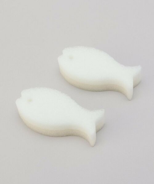 212 KITCHEN STORE / トゥーワントゥーキッチン ストア インテリア・インテリア雑貨 | おさかなスポンジ冬うらら 2個入り ＜marna マーナ＞ | 詳細1