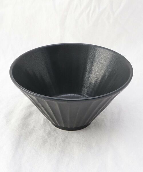 212 KITCHEN STORE / トゥーワントゥーキッチン ストア 食器 | しのぎ反りどんぶり L いぶし天目 | 詳細1