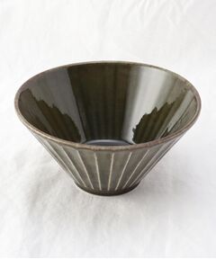 212 KITCHEN STORE / トゥーワントゥーキッチン ストア 食器 | しのぎ反りどんぶり L 織部