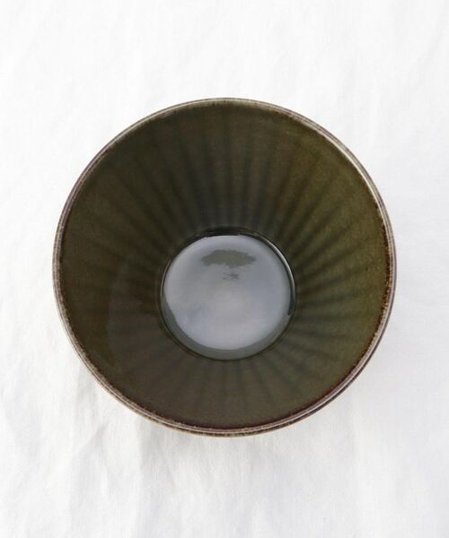 212 KITCHEN STORE / トゥーワントゥーキッチン ストア 食器 | しのぎ反りどんぶり L 織部 | 詳細3