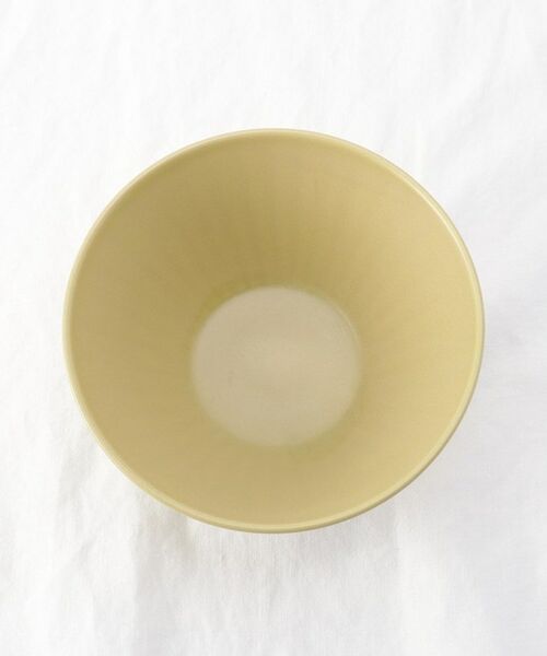 212 KITCHEN STORE / トゥーワントゥーキッチン ストア 食器 | しのぎ反りどんぶり L 黄瀬戸 | 詳細3