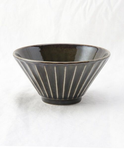 212 KITCHEN STORE / トゥーワントゥーキッチン ストア 食器 | しのぎ反りどんぶり S 織部 | 詳細2