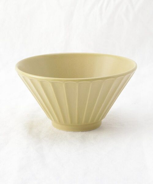 212 KITCHEN STORE / トゥーワントゥーキッチン ストア 食器 | しのぎ反りどんぶり S 黄瀬戸 | 詳細2