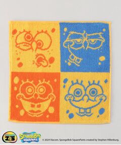 212 KITCHEN STORE / トゥーワントゥーキッチン ストア その他 | ミニタオル ブロックフェイス 25×25cm ＜SPONGE BOB スポンジ・ボブ＞
