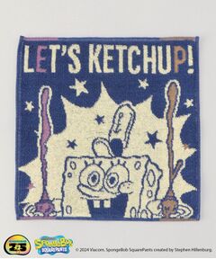 212 KITCHEN STORE / トゥーワントゥーキッチン ストア その他 | ミニタオル ケチャップ 25×25cm ＜SPONGE BOB スポンジ・ボブ＞