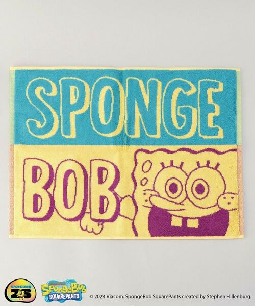 212 KITCHEN STORE / トゥーワントゥーキッチン ストア その他 | コットンバスマット ビビット 45×60cm ＜SPONGE BOB スポンジ・ボブ＞ | 詳細1