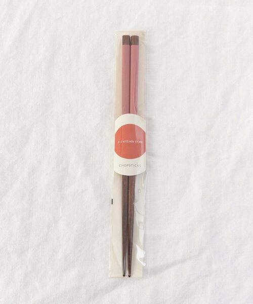 212 KITCHEN STORE / トゥーワントゥーキッチン ストア インテリア・生活雑貨・ホビー・ステーショナリー | 箸 食洗先角いろどり 薄紅 23cm | 詳細5