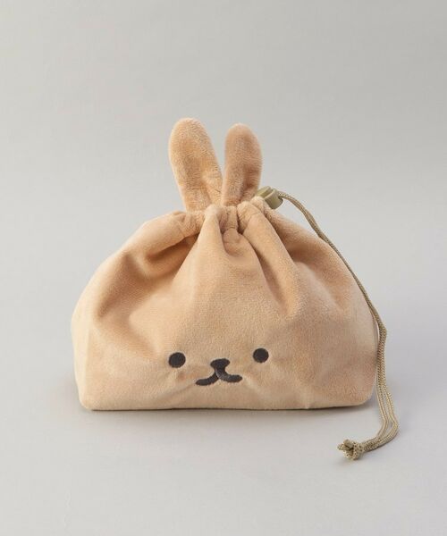 212 KITCHEN STORE / トゥーワントゥーキッチン ストア インテリア・生活雑貨・ホビー・ステーショナリー | ムームー フェイス巾着 ももうさ | 詳細1