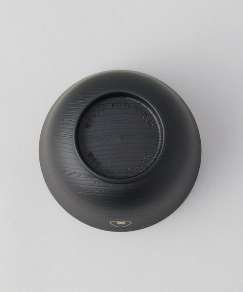 212 KITCHEN STORE / トゥーワントゥーキッチン ストア 食器 | ぎゅっとおにぎりさん 抗菌汁椀 のり 黒 | 詳細4