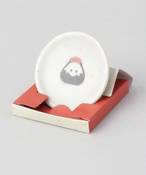 212 KITCHEN STORE / トゥーワントゥーキッチン ストア インテリア・生活雑貨・ホビー・ステーショナリー | ぎゅっとおにぎりさん 箸置き豆皿 明太子 | 詳細6