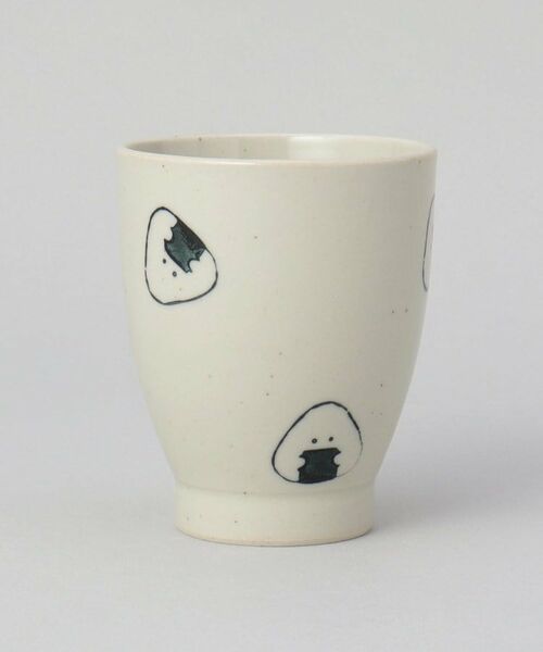 212 KITCHEN STORE / トゥーワントゥーキッチン ストア インテリア・生活雑貨・ホビー・ステーショナリー | ぎゅっとおにぎりさん 湯呑み のり | 詳細1