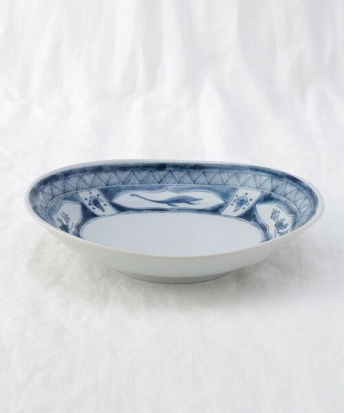 212 KITCHEN STORE / トゥーワントゥーキッチン ストア 食器 | 江戸っ子恐竜 水竜 楕円深皿 | 詳細1