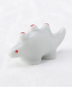 212 KITCHEN STORE / トゥーワントゥーキッチン ストア インテリア・生活雑貨・ホビー・ステーショナリー | 江戸っ子恐竜 白×赤 ステゴザウルス 箸置