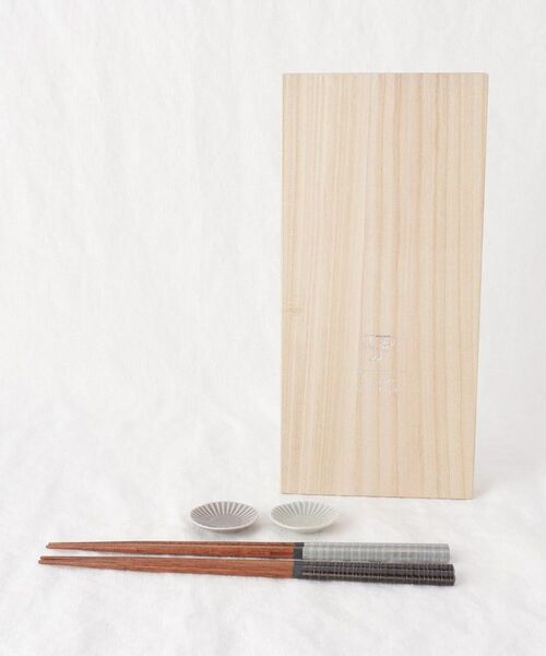 212 KITCHEN STORE / トゥーワントゥーキッチン ストア インテリア・生活雑貨・ホビー・ステーショナリー | hitoishi ZENセット GY/PGY 木 | 詳細1