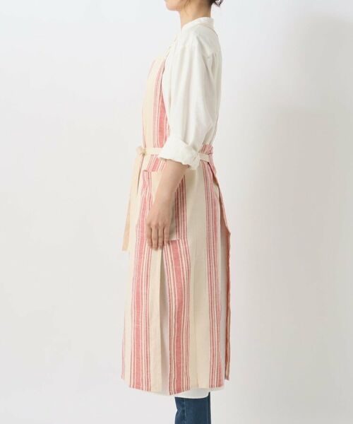 212 KITCHEN STORE / トゥーワントゥーキッチン ストア インテリア・生活雑貨・ホビー・ステーショナリー | スラブストライプ エプロン RD | 詳細2