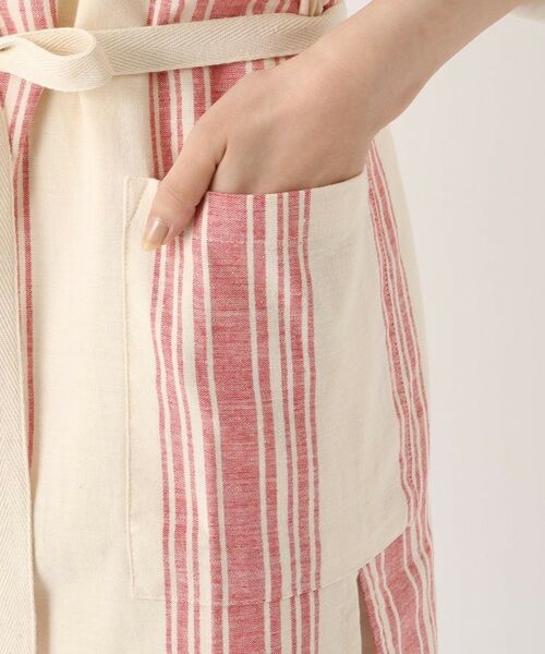 212 KITCHEN STORE / トゥーワントゥーキッチン ストア インテリア・生活雑貨・ホビー・ステーショナリー | スラブストライプ エプロン RD | 詳細6