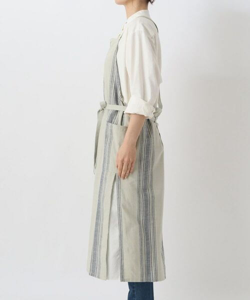 212 KITCHEN STORE / トゥーワントゥーキッチン ストア インテリア・生活雑貨・ホビー・ステーショナリー | スラブストライプ エプロン NV | 詳細2