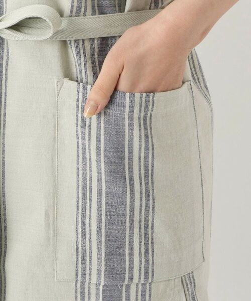 212 KITCHEN STORE / トゥーワントゥーキッチン ストア インテリア・生活雑貨・ホビー・ステーショナリー | スラブストライプ エプロン NV | 詳細6