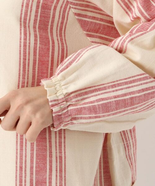 212 KITCHEN STORE / トゥーワントゥーキッチン ストア インテリア・生活雑貨・ホビー・ステーショナリー | スラブストライプ かっぽう着 RD | 詳細5