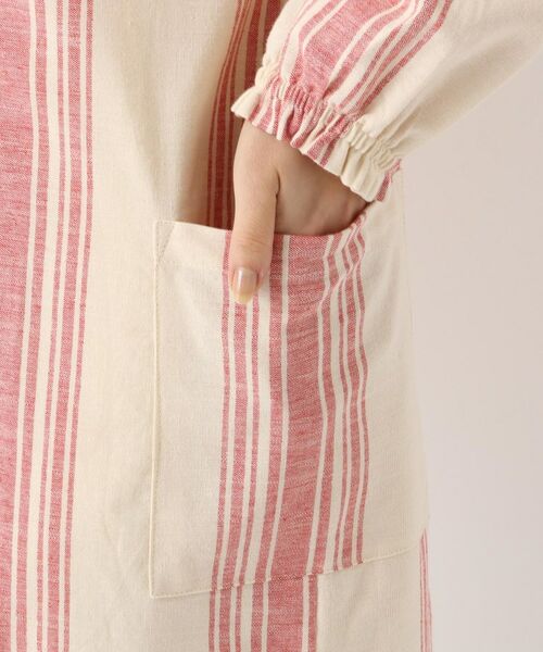 212 KITCHEN STORE / トゥーワントゥーキッチン ストア インテリア・生活雑貨・ホビー・ステーショナリー | スラブストライプ かっぽう着 RD | 詳細6