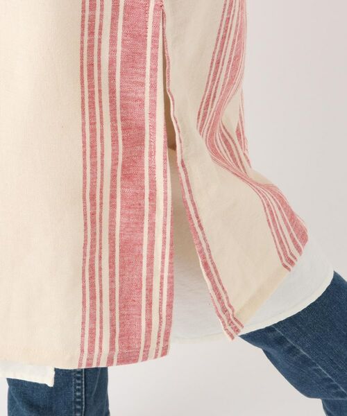 212 KITCHEN STORE / トゥーワントゥーキッチン ストア インテリア・生活雑貨・ホビー・ステーショナリー | スラブストライプ かっぽう着 RD | 詳細7