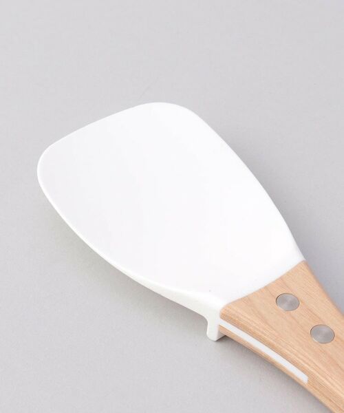 212 KITCHEN STORE / トゥーワントゥーキッチン ストア キッチンツール | 宴 フッ素樹脂しゃもじ WH×NA | 詳細4