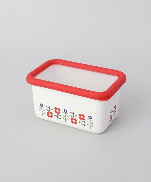 212 KITCHEN STORE / トゥーワントゥーキッチン ストア キッチンツール | ミーサ深型角容器Ｓ RD ＜富士ホーロー ＞ | 詳細1