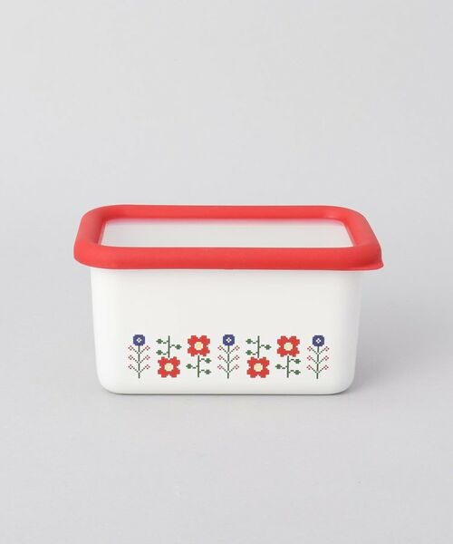 212 KITCHEN STORE / トゥーワントゥーキッチン ストア キッチンツール | ミーサ深型角容器Ｓ RD ＜富士ホーロー ＞ | 詳細2