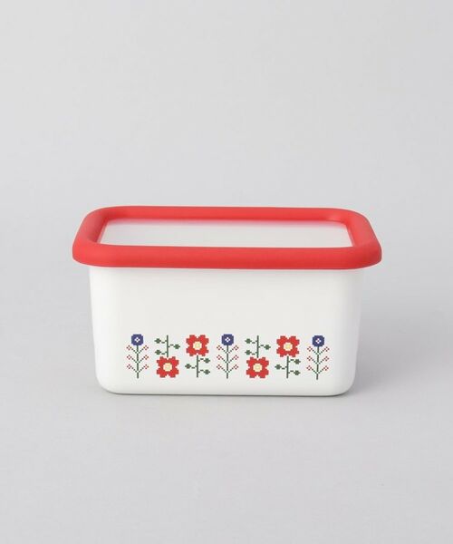 212 KITCHEN STORE / トゥーワントゥーキッチン ストア キッチンツール | ミーサ深型角容器Ｓ RD ＜富士ホーロー ＞ | 詳細3