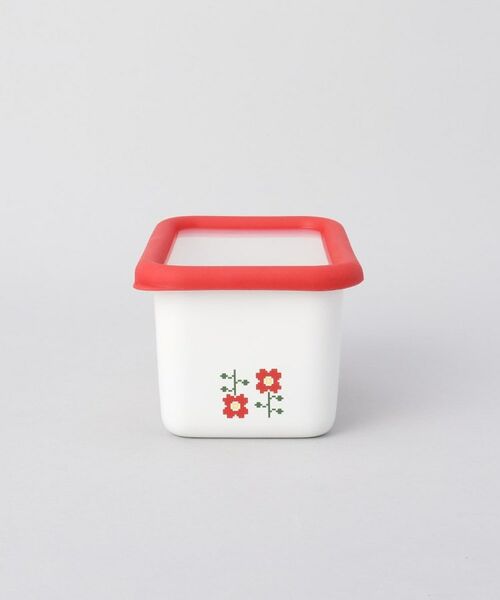 212 KITCHEN STORE / トゥーワントゥーキッチン ストア キッチンツール | ミーサ深型角容器Ｓ RD ＜富士ホーロー ＞ | 詳細4