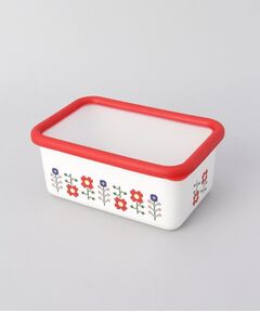 212 KITCHEN STORE / トゥーワントゥーキッチン ストア キッチンツール | ミーサ深型角容器Ｍ RD ＜富士ホーロー ＞