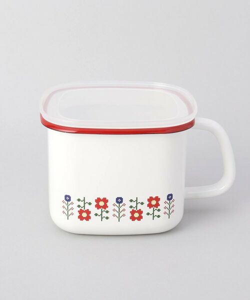 212 KITCHEN STORE / トゥーワントゥーキッチン ストア キッチンツール | ミーサ角型みそポット RD ＜富士ホーロー ＞ | 詳細1