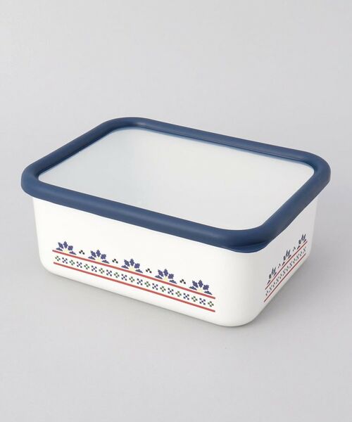 212 KITCHEN STORE / トゥーワントゥーキッチン ストア キッチンツール | ミーサ深型角容器Ｌ NV ＜富士ホーロー ＞ | 詳細1