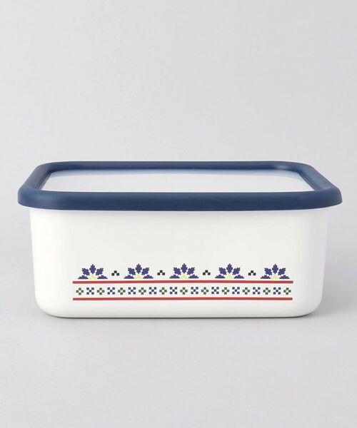 212 KITCHEN STORE / トゥーワントゥーキッチン ストア キッチンツール | ミーサ深型角容器Ｌ NV ＜富士ホーロー ＞ | 詳細3