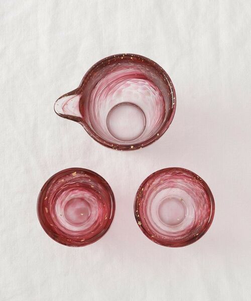 212 KITCHEN STORE / トゥーワントゥーキッチン ストア グラス・マグカップ | 箔墨流し 紅 ギフトセット | 詳細2