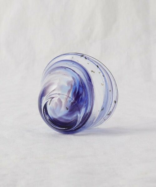 212 KITCHEN STORE / トゥーワントゥーキッチン ストア グラス・マグカップ | 箔墨流し 藍 ぐい呑 | 詳細3