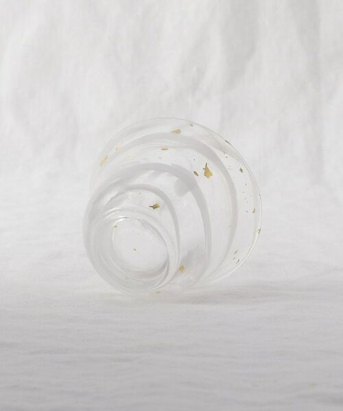 212 KITCHEN STORE / トゥーワントゥーキッチン ストア グラス・マグカップ | 箔墨流し 白 ぐい呑 | 詳細3