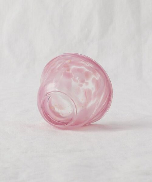 212 KITCHEN STORE / トゥーワントゥーキッチン ストア グラス・マグカップ | 箔墨流し 桃 ぐい呑 | 詳細3