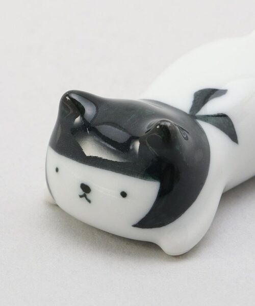 212 KITCHEN STORE / トゥーワントゥーキッチン ストア インテリア・生活雑貨・ホビー・ステーショナリー | KYU-JITSU 箸置 黒忍ネコ寝そべり | 詳細4